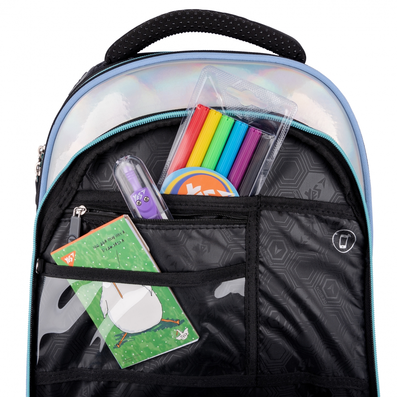 Рюкзак каркасный YES S-30 Juno Ultra "Premium Pusheen", 553208 5