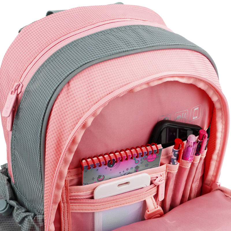 Рюкзак школьный Kite Education 771 Gray & Pink, K22-771S-2 4