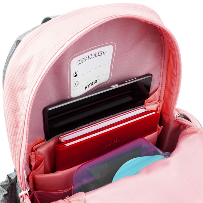 Рюкзак школьный Kite Education 771 Gray & Pink, K22-771S-2 5