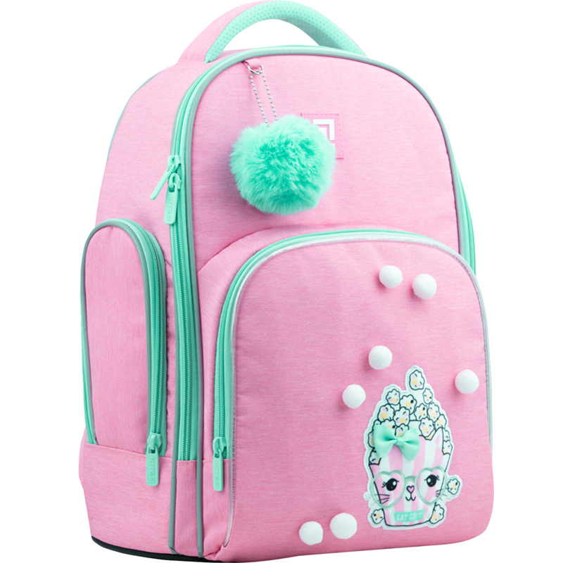 Рюкзак шкільний каркасний Kite Education 706M (LED) Cat Corn, K22-706M-1 (LED) 1