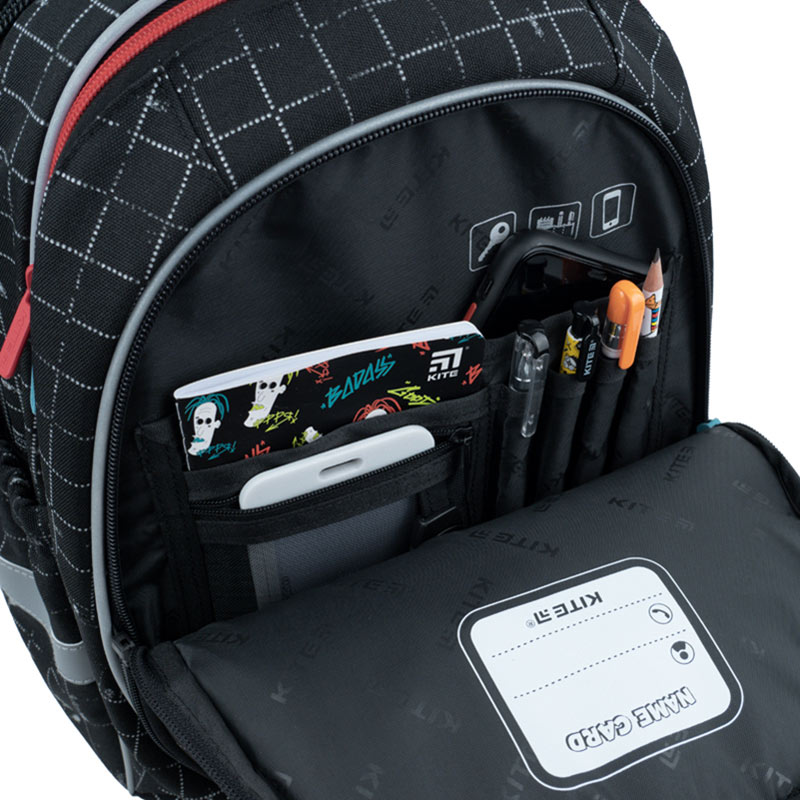 Рюкзак шкільний напівкаркасний Kite Education 700(2p) Street Style, K22-700M(2p)-3 5