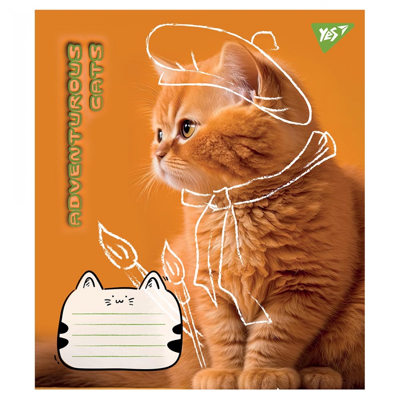 Зошит 24 кл. YES Adventurous cats, 766630 1