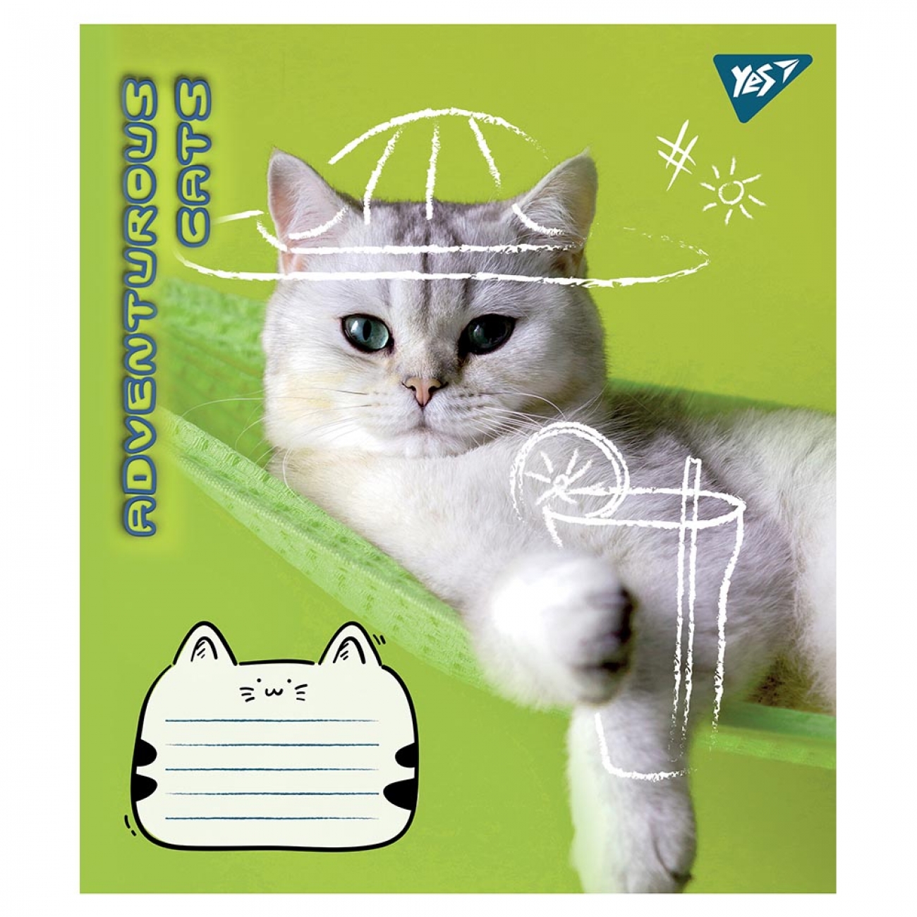 Зошит 24 кл. YES Adventurous cats, 766630 2