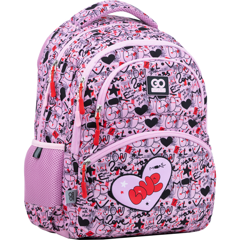 Рюкзак шкільний GoPack Education 175M-2 More love, GO22-175M-2 1
