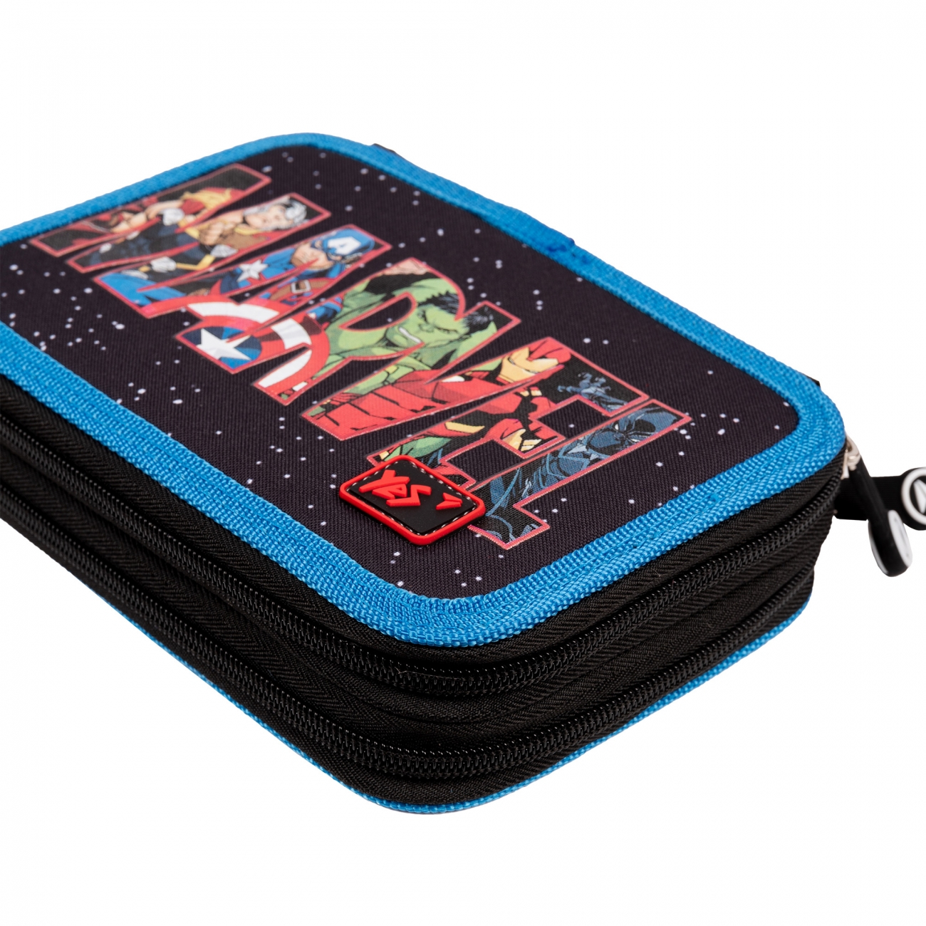 Пенал жесткий YES HP-01 "Marvel Avengers" двойной, 533130 2