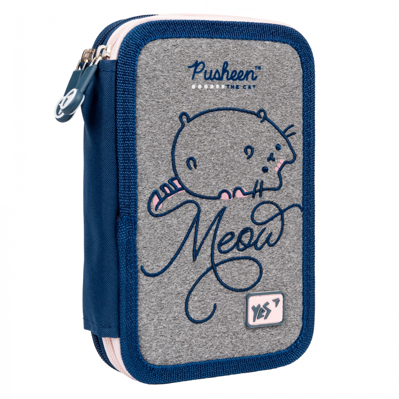 Пенал жесткий YES HP-01 "Pusheen" двойной, 533106