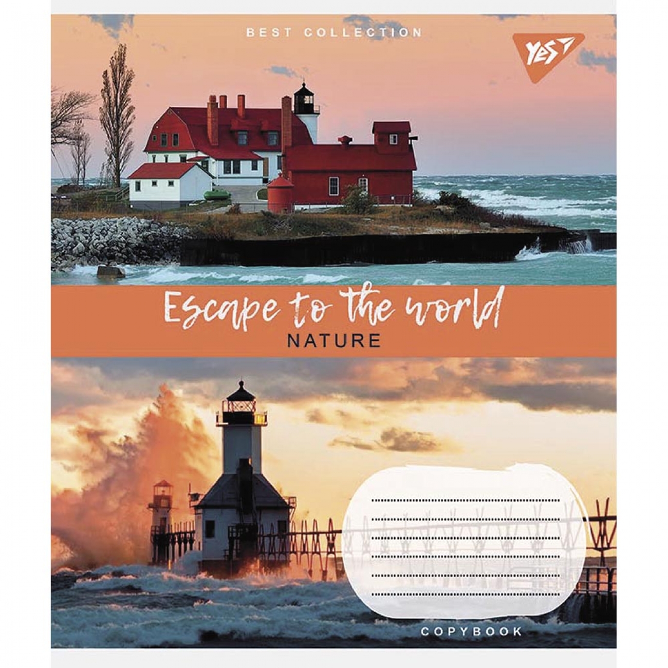 Зошит 18 лін. YES Escape to the world, 766607