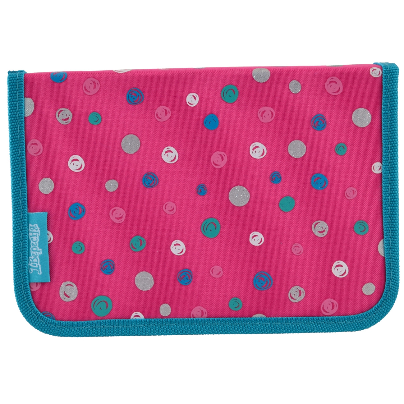 Пенал жесткий одинарный без клап. HP-02 "Lovely roses", 20,5*14*3,2, 532145 1