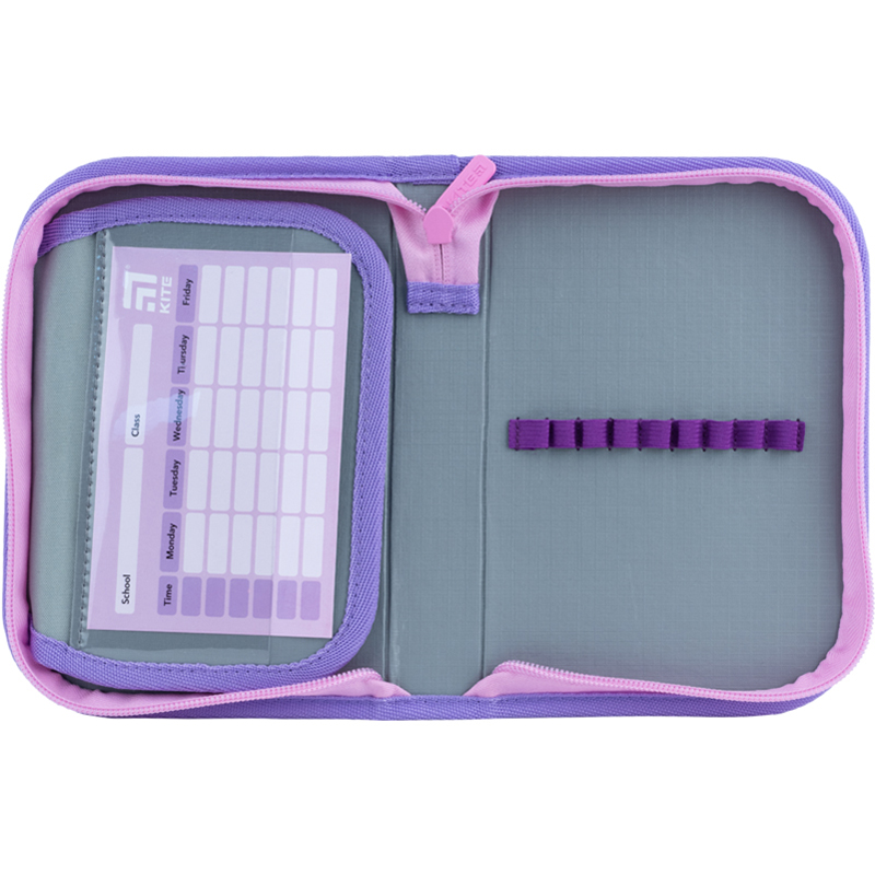 Пенал Kite 621 Lovely, 1 від., 1 відв., без наповнення, K22-621-7 2