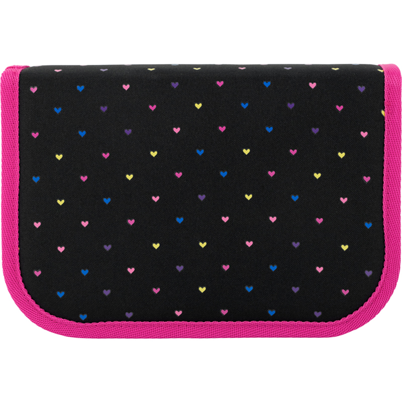 Пенал Kite 622 Hearts, 1 від., 2 відв., з наповненням, K22-622H-11 1