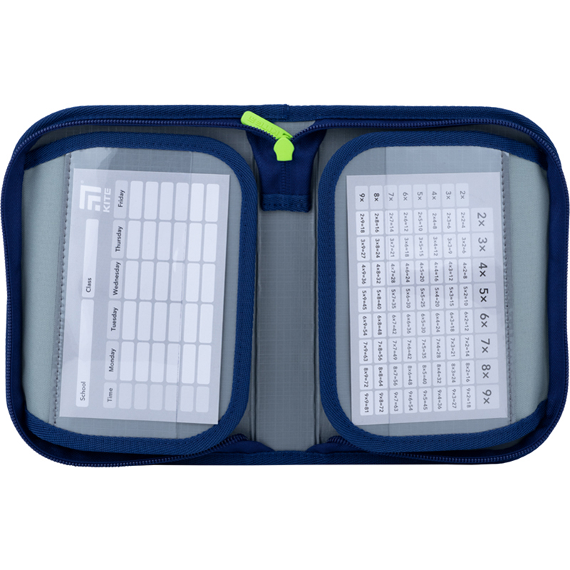 Пенал Kite 622 Cyber, 1 від., 2 відв., з наповненням, K22-622H-8 2