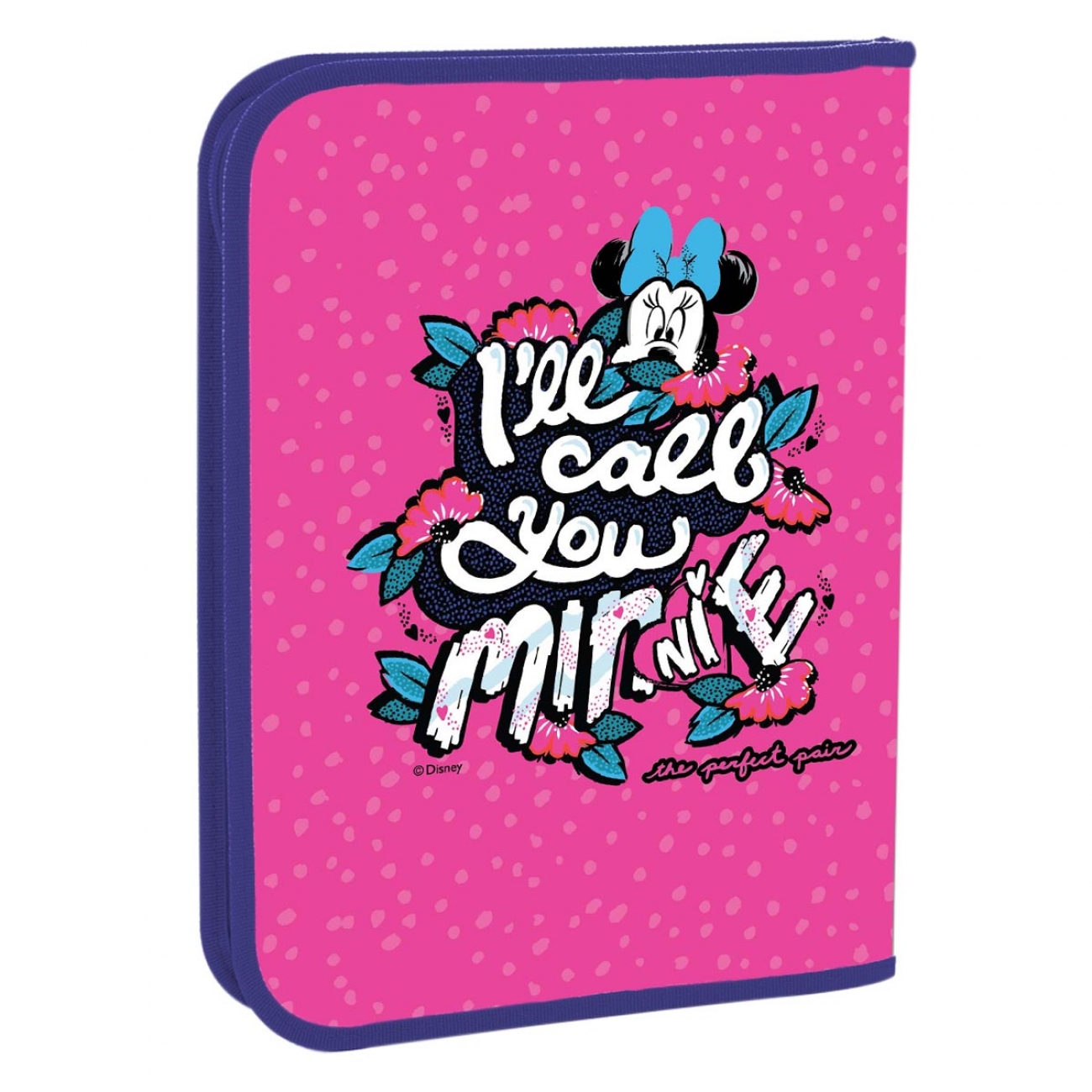 Папка для тетрадей пласт. на молнии В5 "Minnie Mouse", 491816 Yes 1