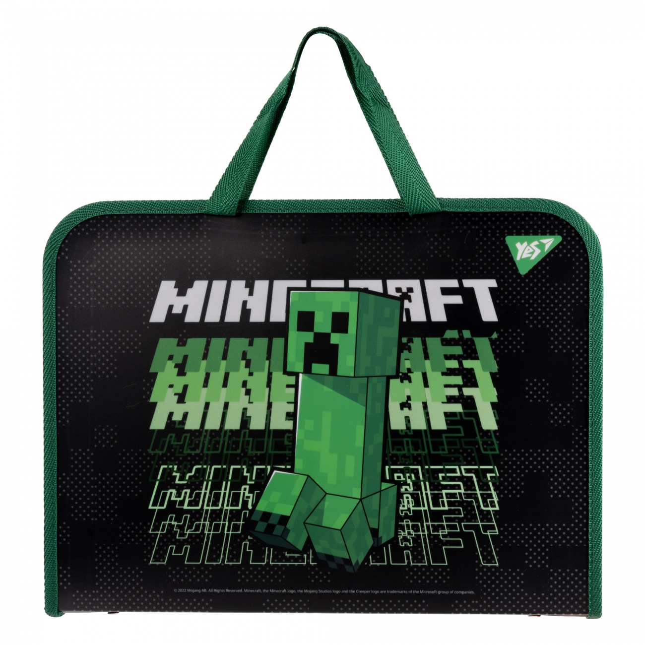 Папка-портфель FC на блискавці з ткан. ручками "Minecraft", 492168 Yes