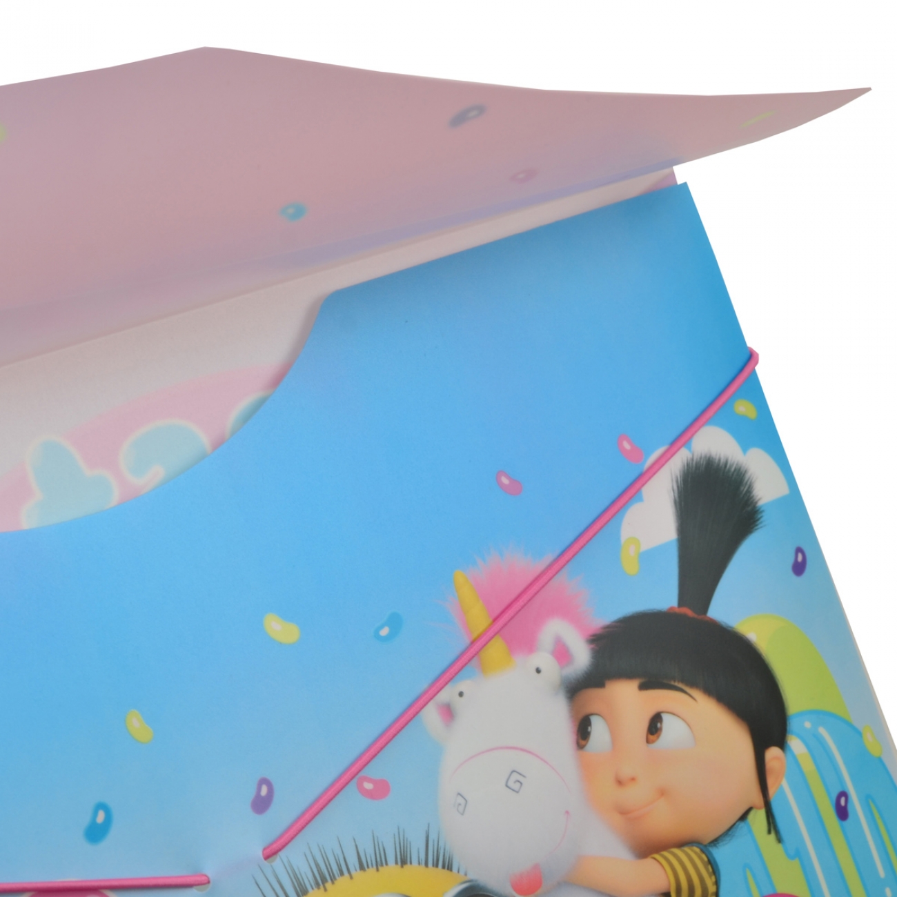 Папка пласт. на гумці 38*25 см "Minions Fluffy", 491684 Yes 2