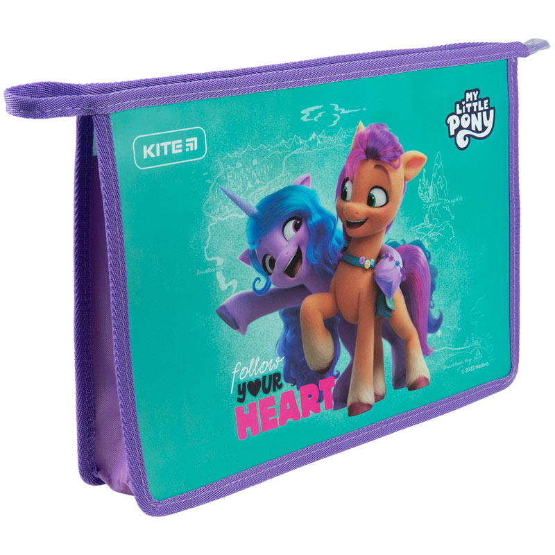 Папка на молнии A4+,  My Little Pony movie, LP23-428 1
