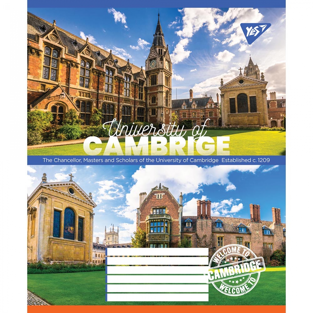 Зошит 96 кл. YES University, 766766