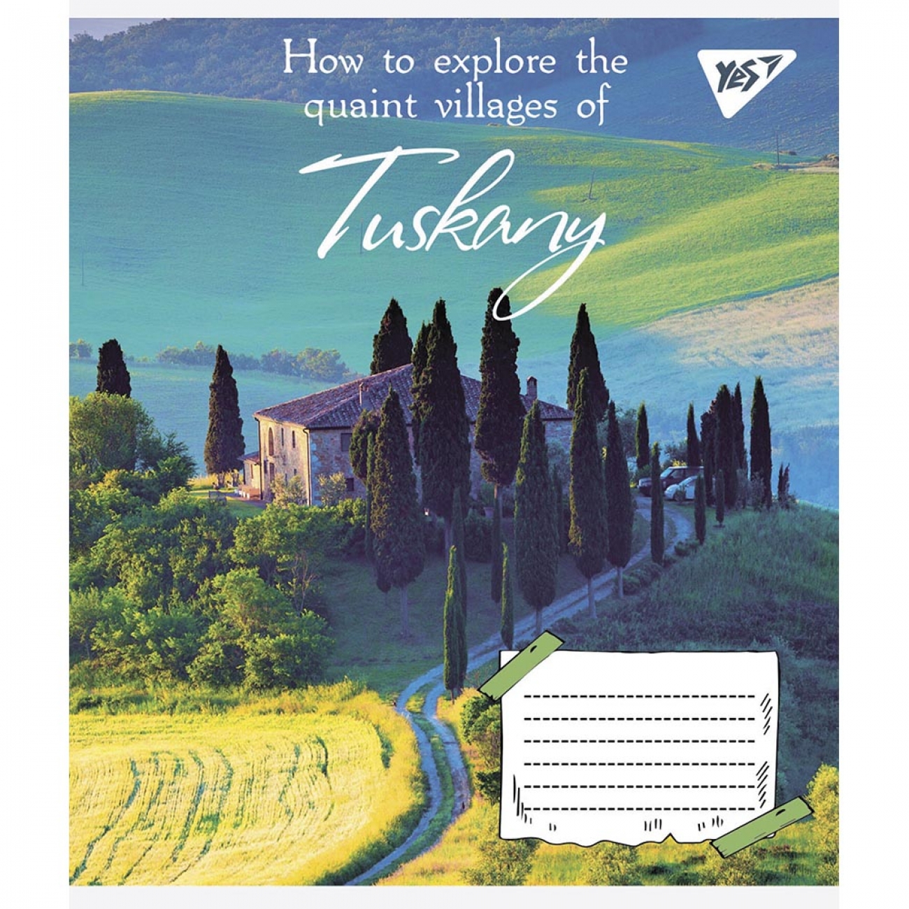Тетрадь 96 лин. YES Quaint village, 766771 4