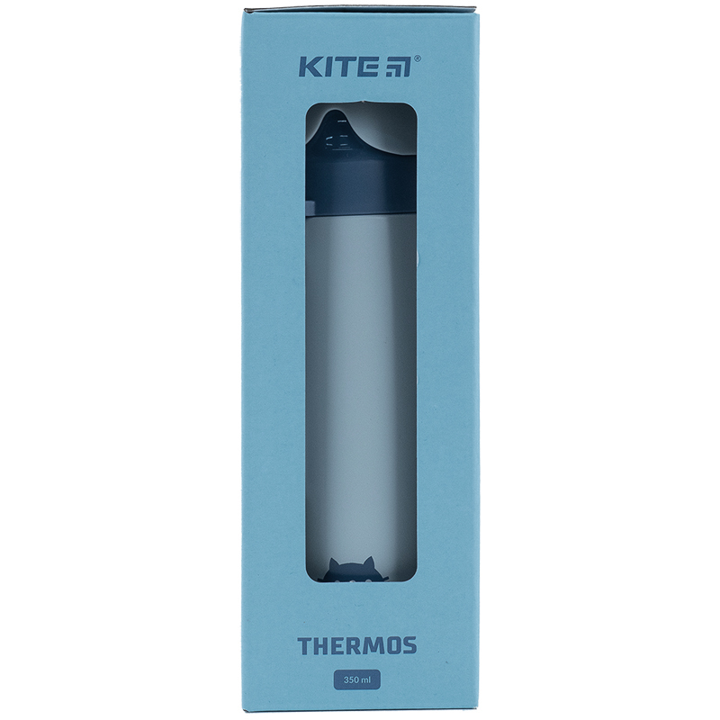 Термос Сat, блакитний, 350 мл, K21-376-01 3