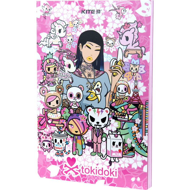 Блокнот, термобіндер А5, 64арк. "Tokidoki", TK23-193-1 1
