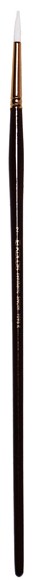 Пензель Синтетика круглий Snow 1098R №00 Kolos