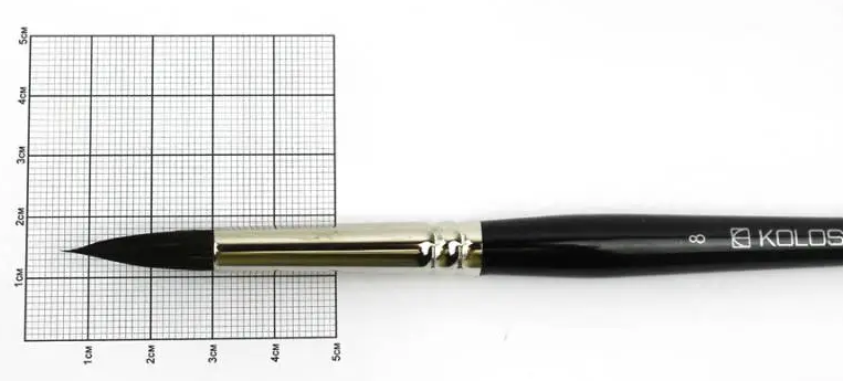 Пензель Білка круглий 3049R №8 Kolos 2