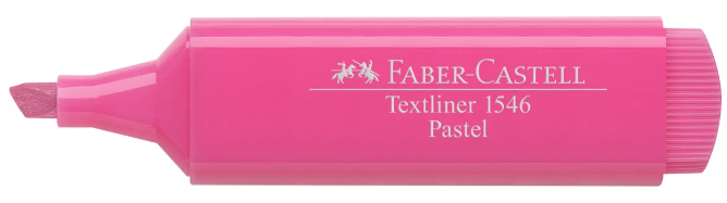 Маркер текстовый Textliner Pastel Розовый, 154654, Faber-Castell 1