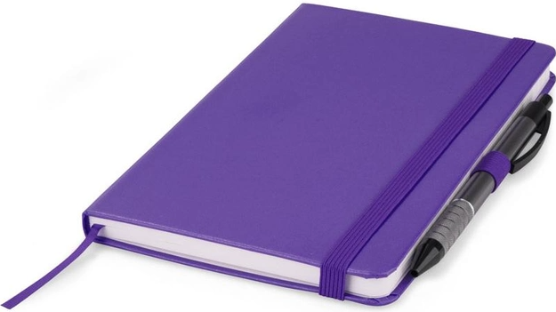 Книга записна Partner 96 арк. 125*195, лін., фіол., 8308-11-A 2