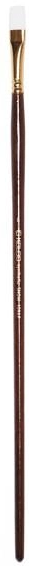 Пензель Синтетика плоский Snow 1098F №10 Kolos