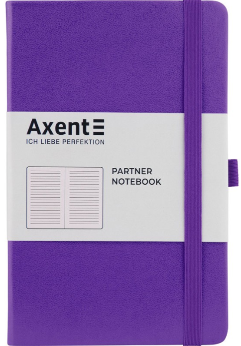 Книга записна Partner 96 арк. 125*195, лін., фіол., 8308-11-A
