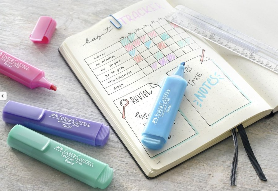 Маркер текстовий Textliner Pastel Блідо-блакитний, 154657, Faber-Castell 1