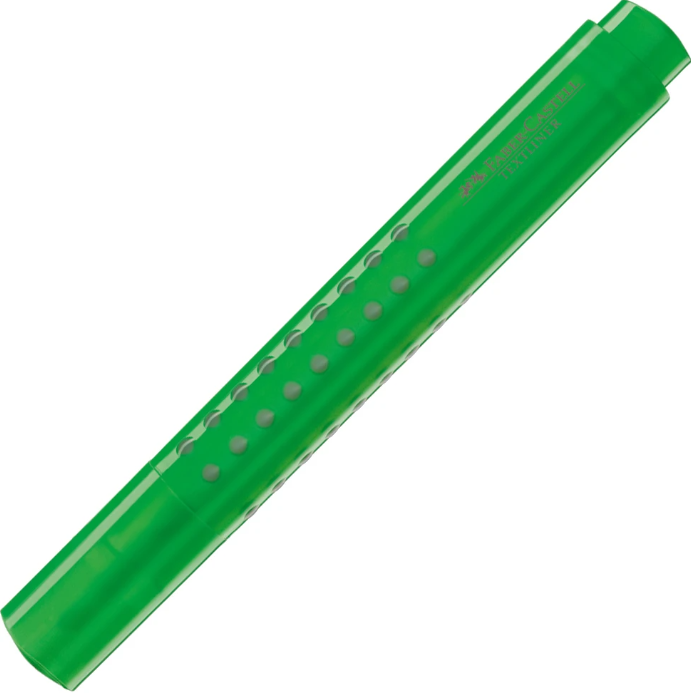 Маркер текстовый трёхгранный Textliner Grip 1543 зелёный, 154363 Faber-Castell *** 1