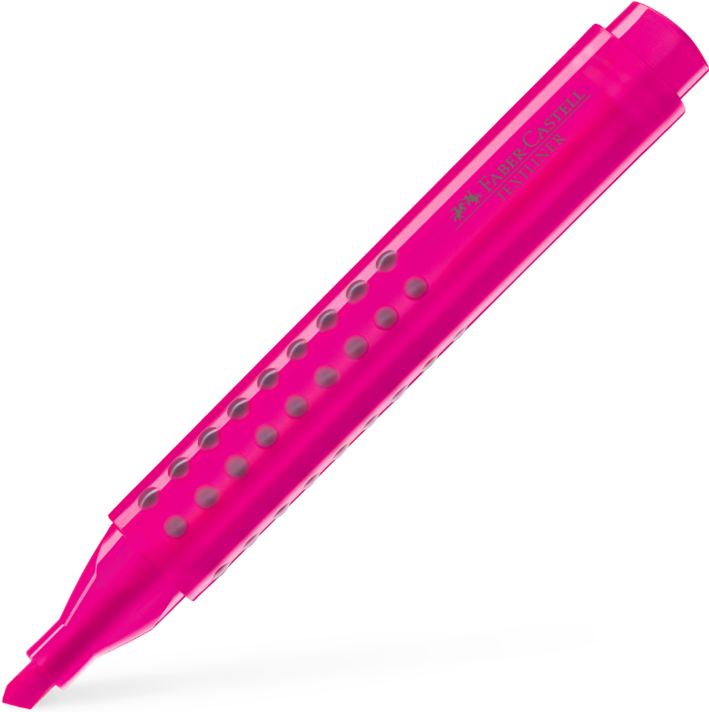 Маркер текстовый трёхгранный Textliner Grip 1543 розовый, 154328 Faber-Castell ***