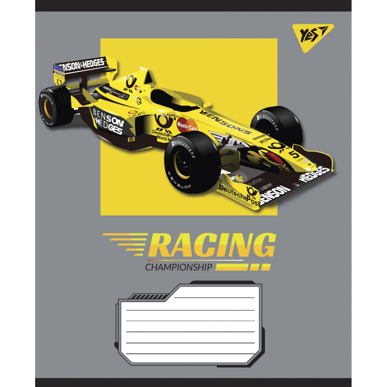 Зошит 18 кл. YES Racing championship, 765831 3