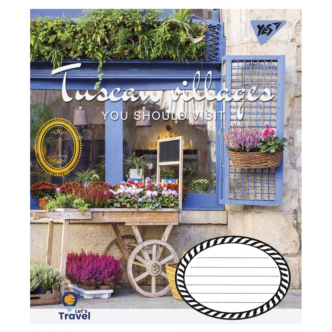 Тетрадь 96 кл. YES Tuscan villages, 766122 1