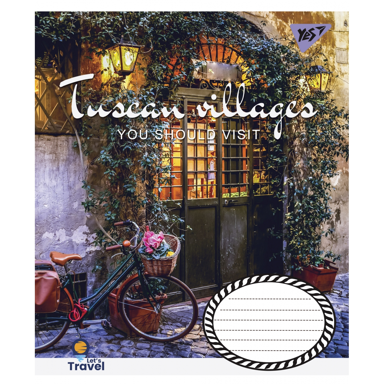 Тетрадь 96 кл. YES Tuscan villages, 766122 2