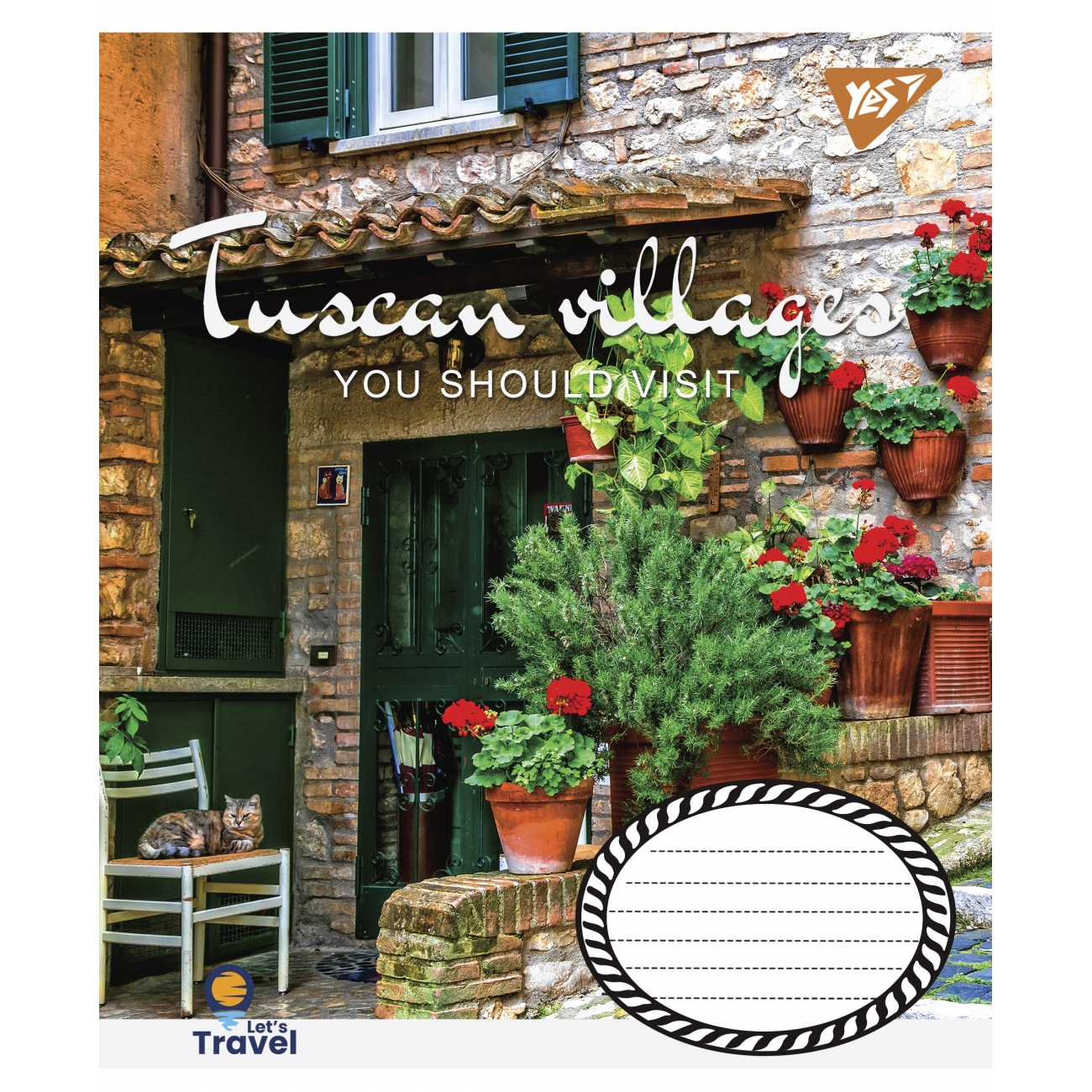 Тетрадь 96 кл. YES Tuscan villages, 766122 3