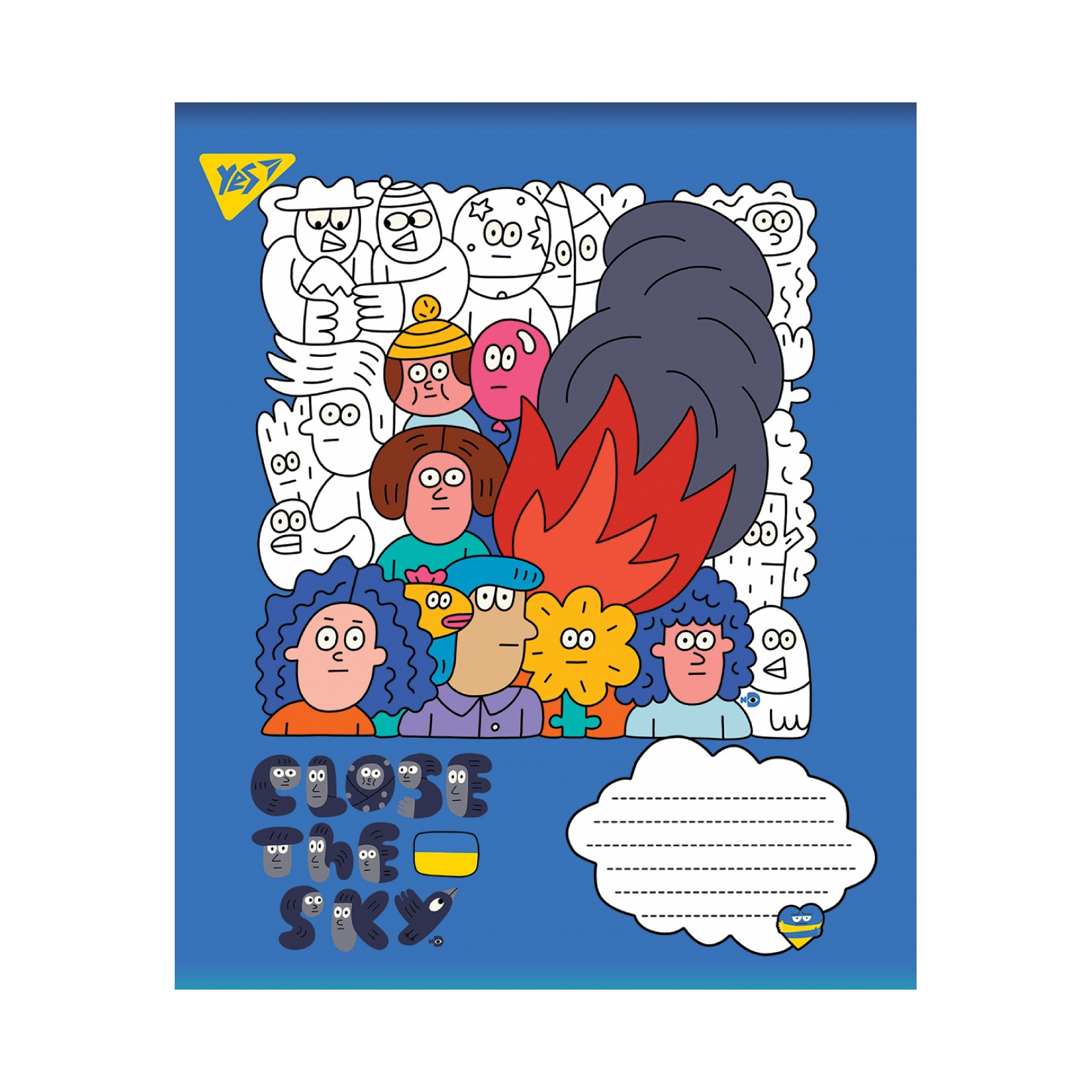 Зошит 24 кл. YES Ukraine, 766215 1