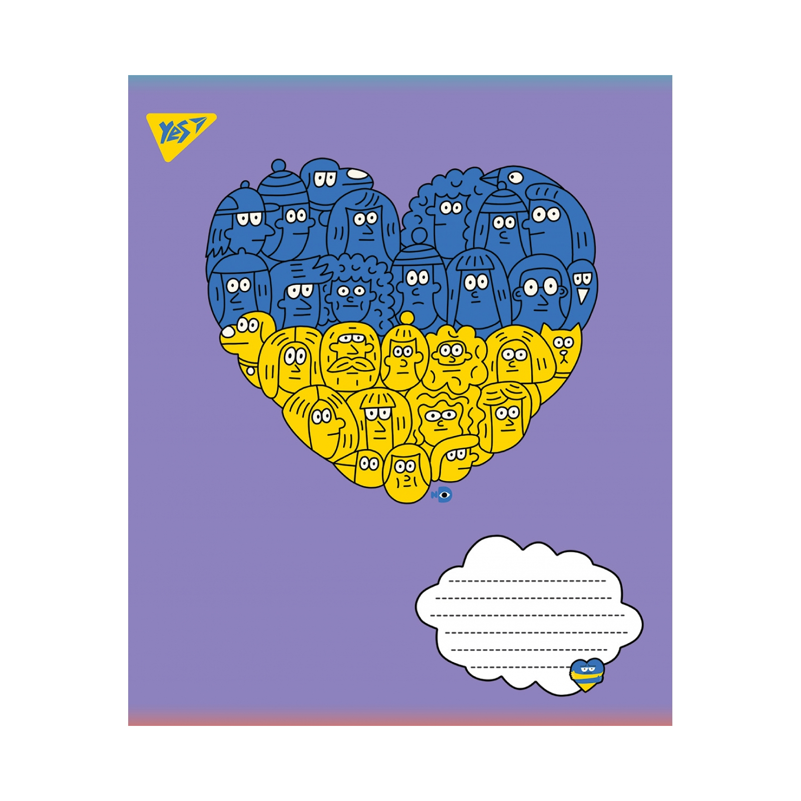 Зошит 24 кл. YES Ukraine, 766215 3