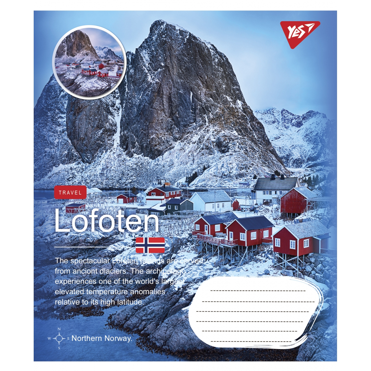 Зошит 60 кл. YES Northern travel, 766063 1