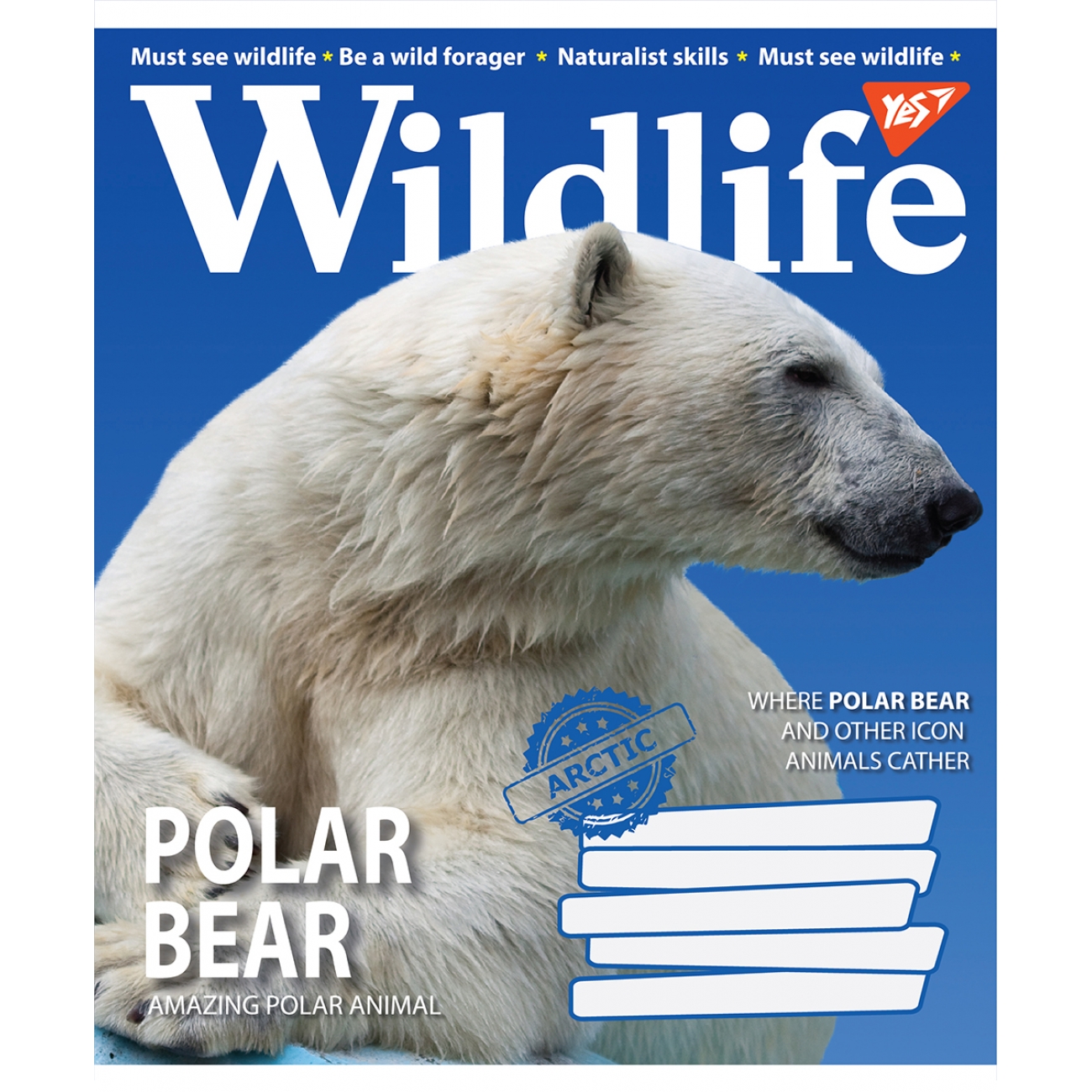 Тетрадь 48 кл. YES Wild life, 766011 4