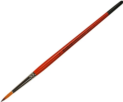 Пензель Синтетика круглий Carrot 1097R №4 Kolos