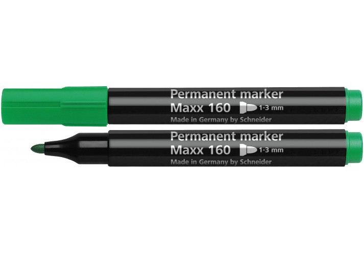 Маркер перманентний Schneider 160, зелений, S116004