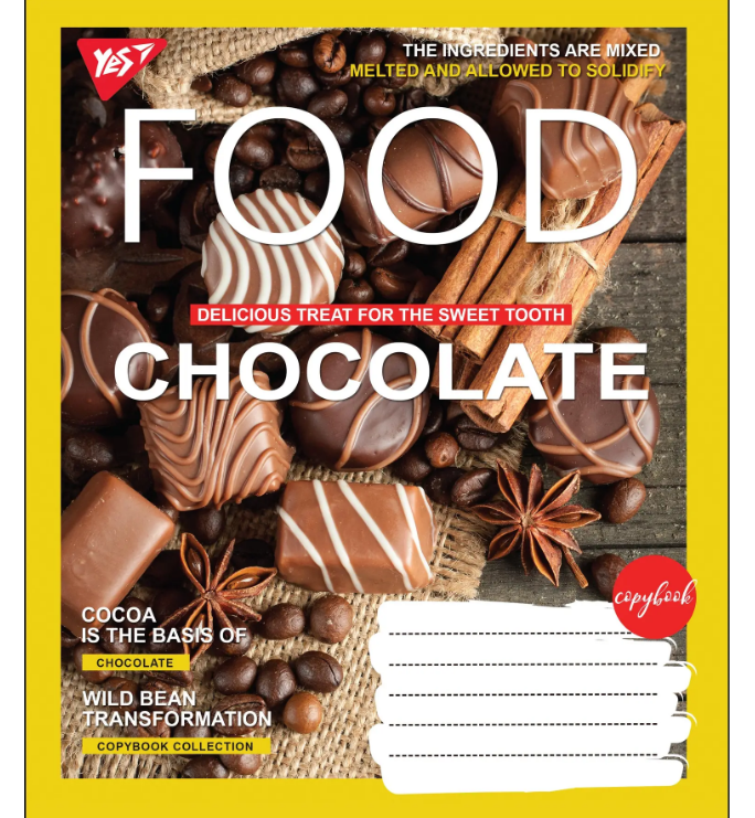Зошит 36 кл. YES Chocolate, 764743 3