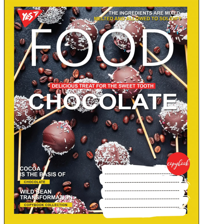 Зошит 36 кл. YES Chocolate, 764743 4