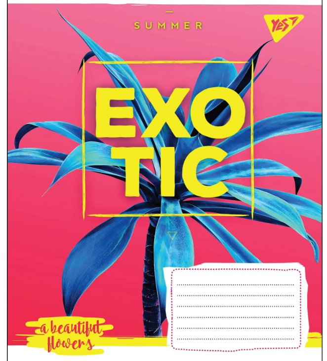 Зошит 48 кл. YES "Summer Exotic", 764769 2