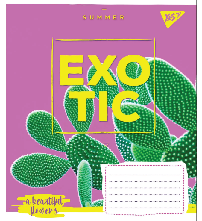 Зошит 48 кл. YES "Summer Exotic", 764769 4