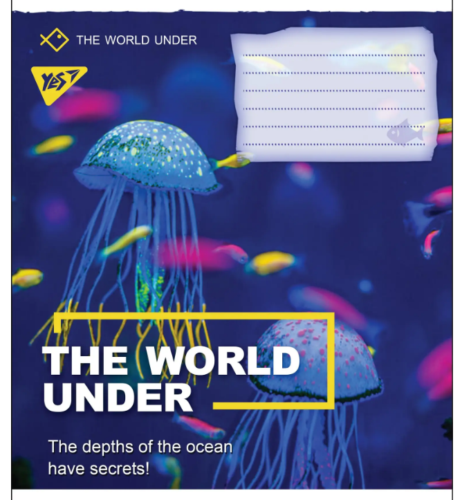 Зошит 48 кл. YES "World Under", 764768 3