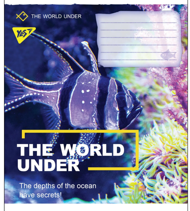 Зошит 48 кл. YES "World Under", 764768 4