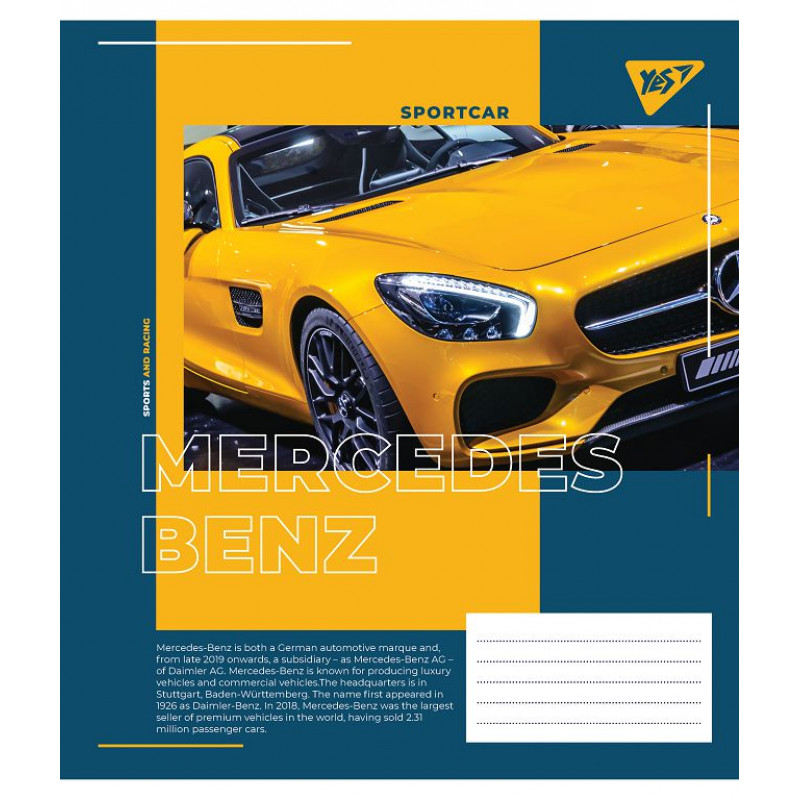 Зошит 96 кл. YES Limited cars, 765056 4