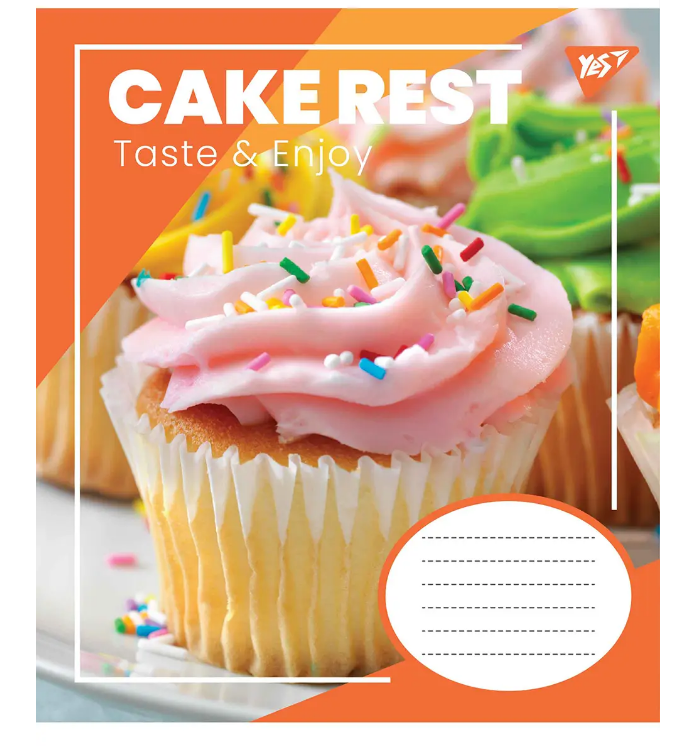 Зошит 60 кл. YES Cake rest, 765555 3